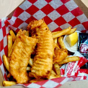 Salmon Fish & Chips